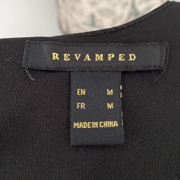 Revamped Black Dress (size medium) - Picture 5 of 6